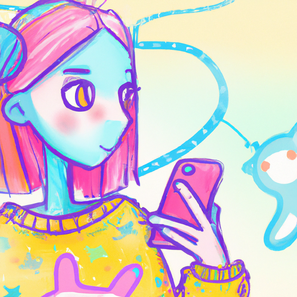 illustration of ai, modern design, for the web, cute, happy, 4k, high resolution, trending in artstation